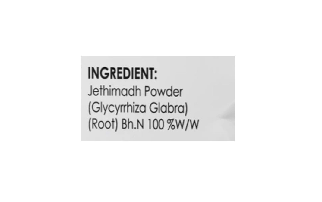 Health Vit Jethi Madh Powder (Glycyrrhiza Glabra)   Pack  100 grams